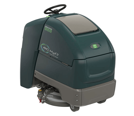 Stand-On Scrubber